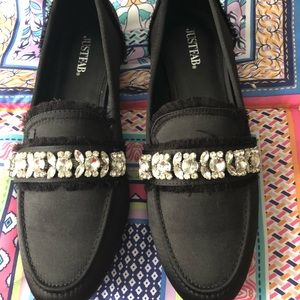 Black Loafers Size 8